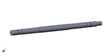 Вал ведущий M10200022