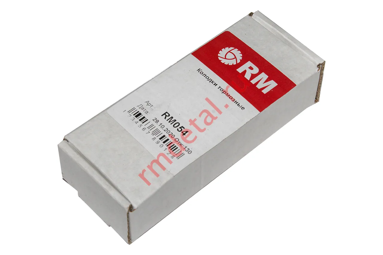 Колодки тормозные RM054